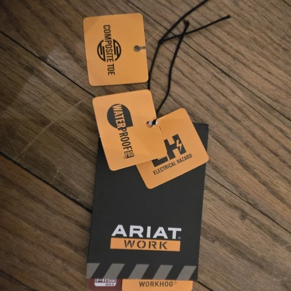 Mens Ariat WorkHog Pull On Boot - Picture 10 of 11